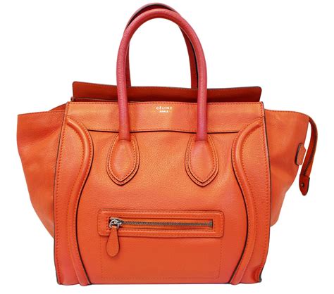 cream and orange celine mini tote|WOMEN'S LUXURY ORANGE HOBO AND TOTE BAGS .